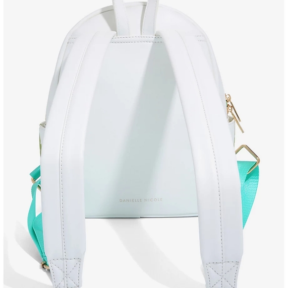 Danielle Nicole Disney The Little Mermaid Ariel Floral Mini Backpack - Picture 4 of 10